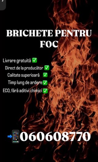 🔥 Vindem brichete pentru foc direct de la producător 🔥