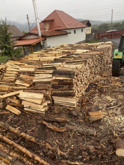 Merești. Vand lemn de foc fag despicat de buna calitate in cantitati mai mari! Csíki Fatelep